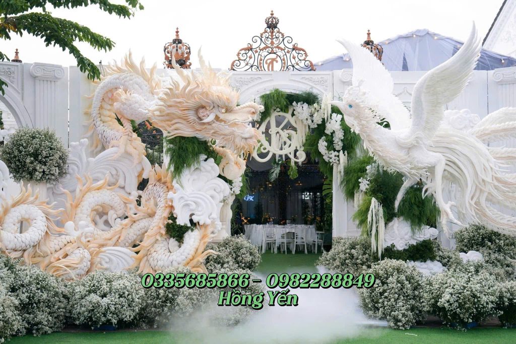 Tấm xốp dẻo cắt tỉa rồng phượng 5cm tại Tiền Giang 