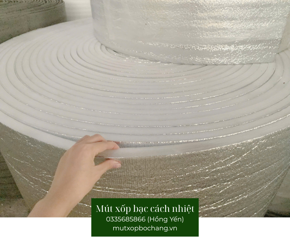 Mút xốp bạc cách nhiệt 20mm