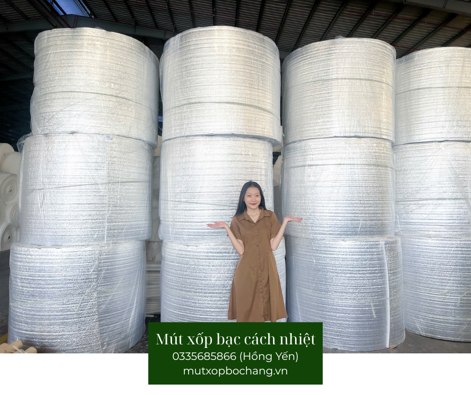Mút xốp bạc cách nhiệt 20mm
