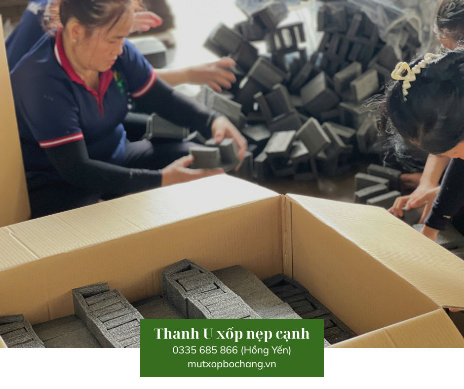 Thanh U xốp nẹp cạnh