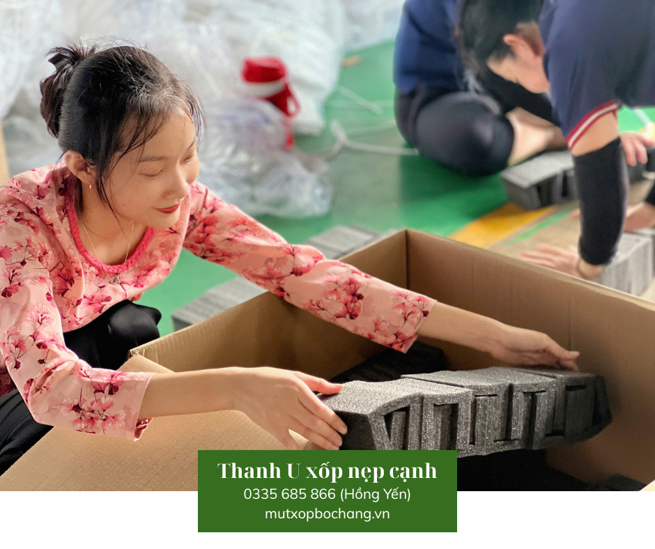 Thanh U xốp nẹp cạnh