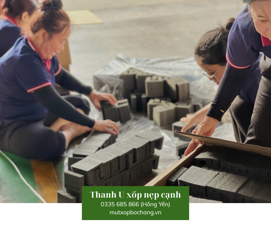 Thanh U xốp nẹp cạnh