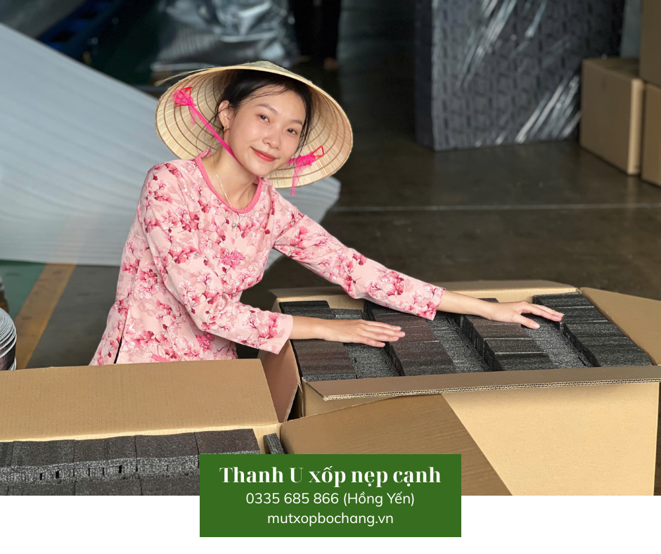 Thanh U xốp nẹp cạnh