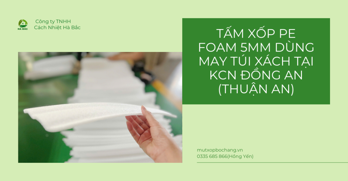 Tấm xốp PE Foam 5mm