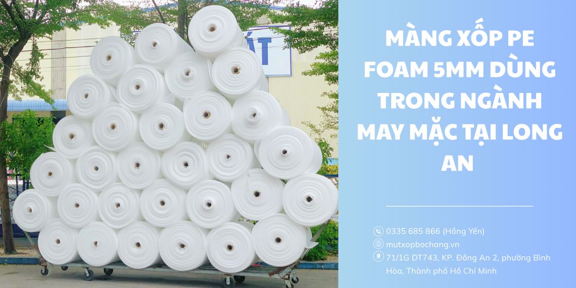 Màng xốp PE Foam 5mm