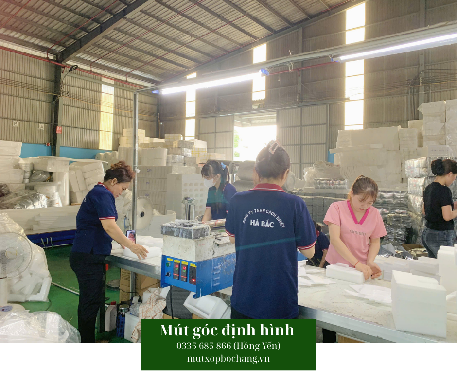 Mút góc định hình đóng gói Amply xuất khẩu