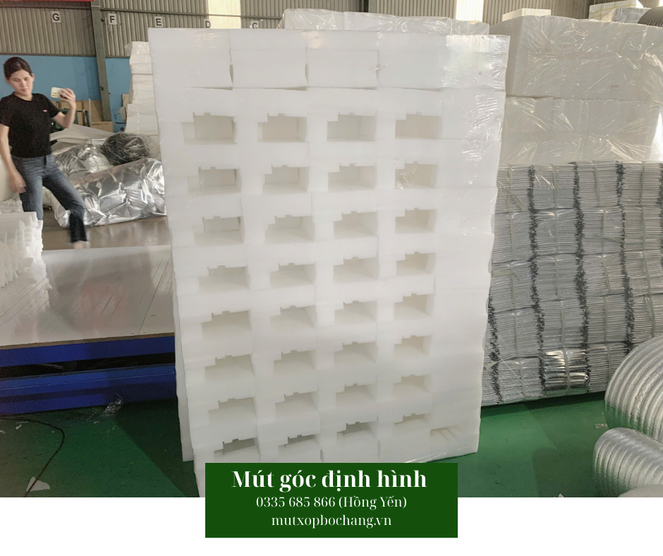 Mút góc định hình đóng gói Amply xuất khẩu