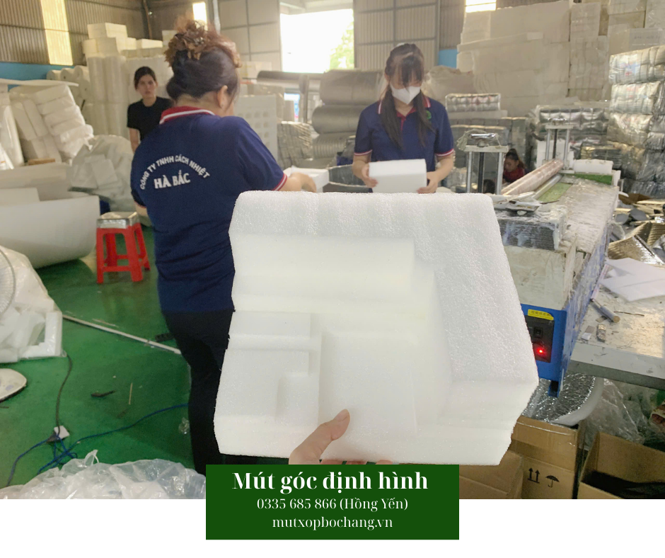 Mút góc định hình đóng gói Amply xuất khẩu