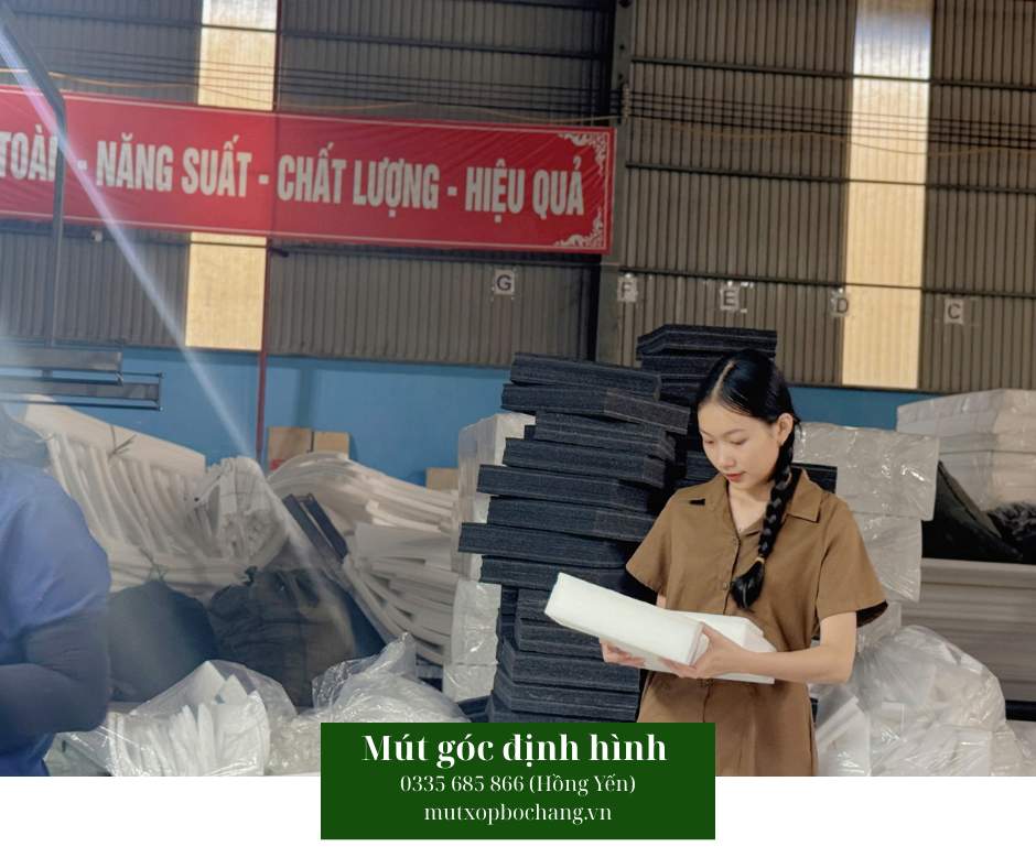 Mút góc định hình đóng gói Amply xuất khẩu
