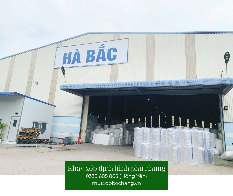 Khay xốp định hình phủ nhung