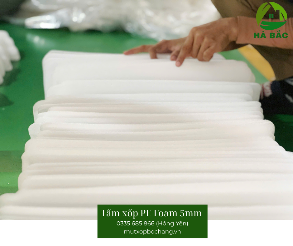 Tấm xốp PE Foam 5T