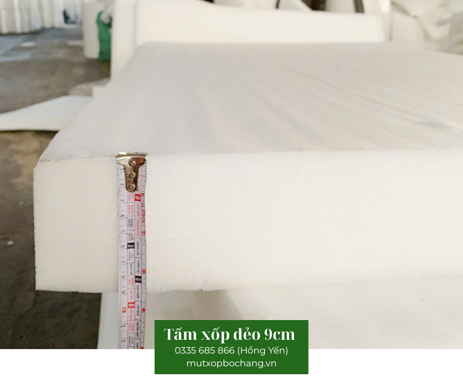 Tấm xốp dẻo 9cm 