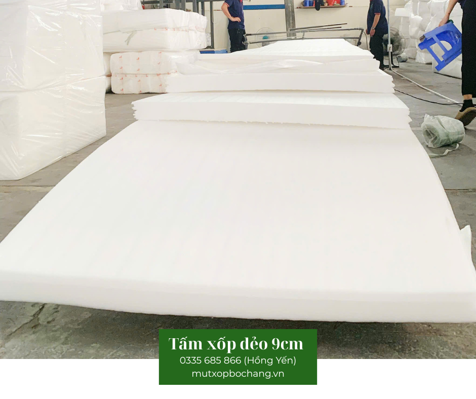 Tấm xốp dẻo 9cm 