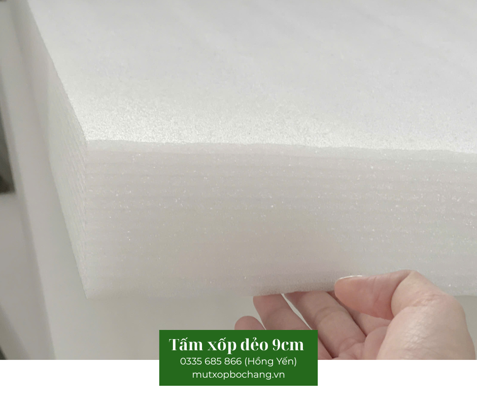 Tấm xốp dẻo 9cm 