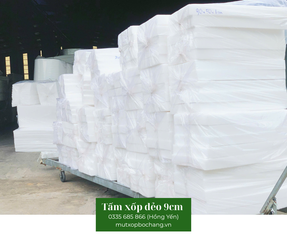 Tấm xốp dẻo 9cm 