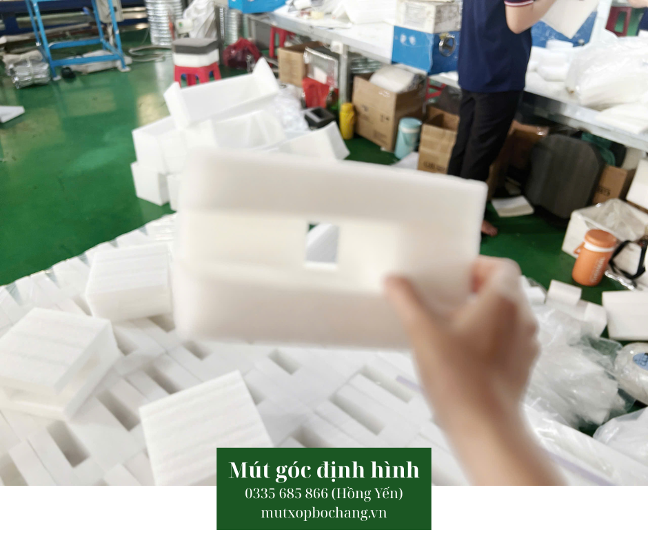 Mút góc PE Foam định hình