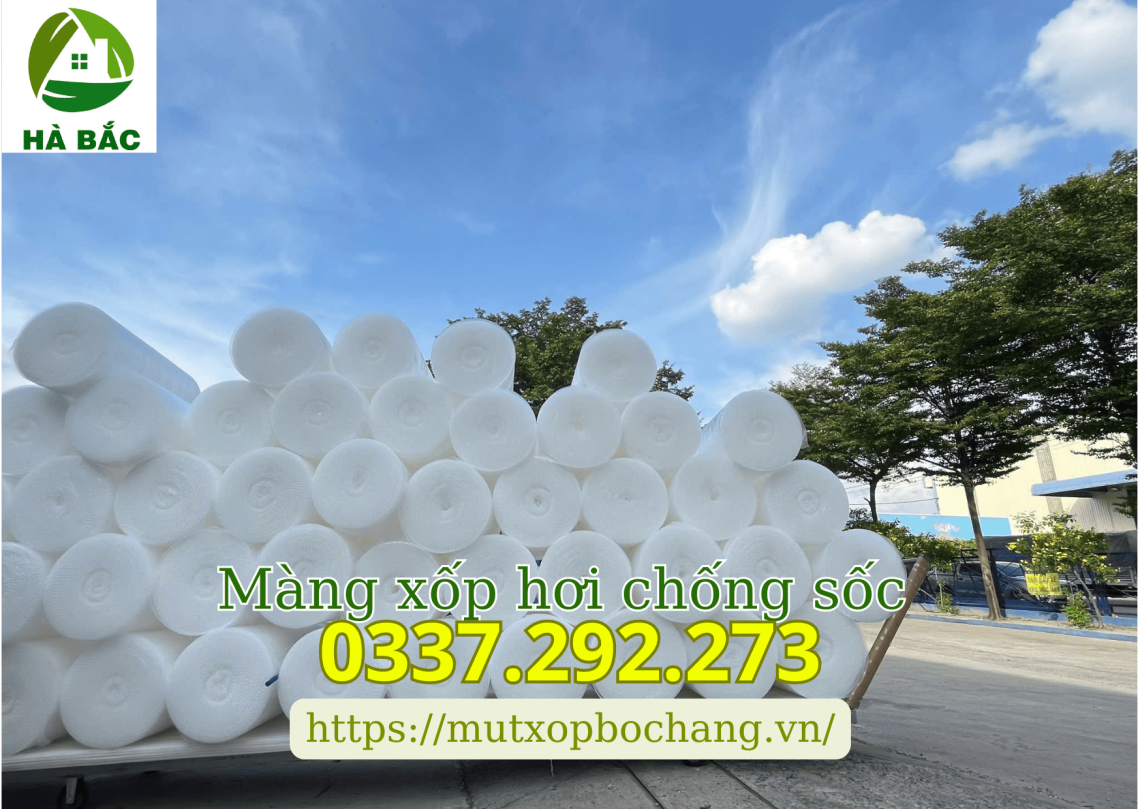 Màng xốp hơi chống sốc bảo vệ hàng hóa