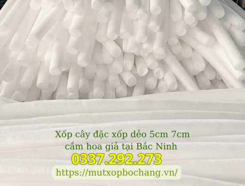 Xốp cây đặc xốp dẻo 5cm 7cm cắm hoa giả tại Bắc Ninh