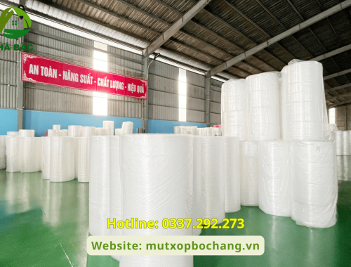 Xốp hơi đóng gói hàng hóa chuyển phát nhanh, nhà máy sản xuất xốp hơi